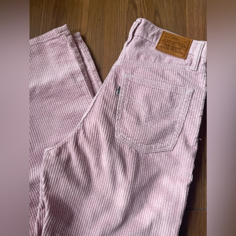 Levi’s pink corduroy